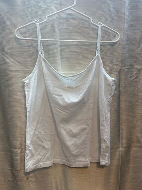 Talbots White Spaghetti Strap Cami